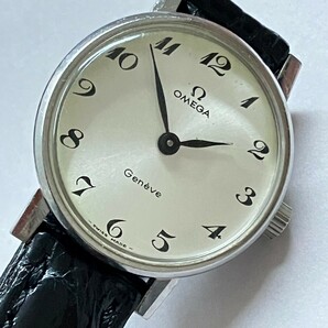 オメガ OMEGA 手巻き ジュネーブ 腕時計OMEGA オメガ ジュネーブ アラビア文字 腕時計 手巻きの画像6