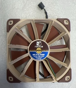 F5251 б/у хороший товар персональный компьютер вентилятор NOCTUA NF-F12 PWM рабочее состояние подтверждено *