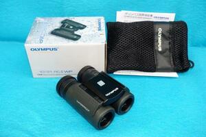 ** Olympus waterproof binoculars 10 times x21 RC2 WP dark green ( new goods ) **