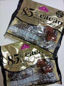 アウトレット　カカオ85%ブラックチョコレート　２袋セット