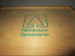 ALBISBRUNN SPIELWAREN Swiss アルビスブラン　積木　白木　スイス製　中古