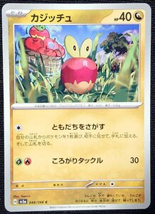 【ポケモンカード】カジッチュ HP40(2024年版コモン)H sv5a 048/066 C x12枚セット　無限回収ファン・シャドウボックス作成素材に