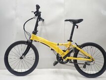 【美品】DAHON 折りたたみ自転車 ヴィスク エヴォ Visc EVO 2023年モデル マンゴーオレンジ 20インチ ダホン 配送/来店引取可 ∩ 6E60D-11_画像2