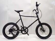 【未走行】TERN AMP F1 STREET STYLE 50cm マットブラック ターン BMX ストリートバイク ディスクブレーキ 配送/来店引取可 ∩ 6E60D-8_画像1