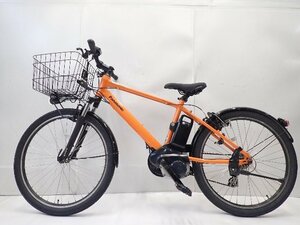 Panasonic パナソニック 電動アシスト自転車 ハリヤ BE-ELH442K パールオレンジ 2021年モデル 配送/来店引取可 ∩ 6E3B9-1