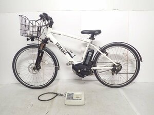 YAMAHA Yamaha велосипед с электроприводом e-bike PAS BRACE PM26B белый * 6E07A-1