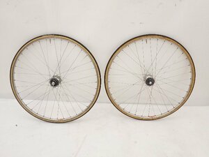 ARAYA アラヤ SHIMANO シマノ DURA-ACE HB-7600 ハブ ホイール ペア ∽ 6E83C-2