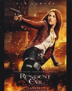 バイオハザード：ザ・ファイナル　Resident Evil アリラーター　映画　写真　輸入　約20.3x25.4cm　10166