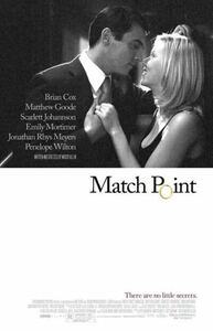 直輸入　小ポスター　米国版　マッチポイント　Match Point　スカーレットヨハンソン　ジョナサンリース＝マイヤーズ 　6272