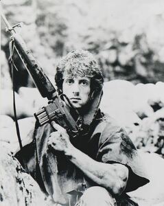 ランボー　画質粗めです。シルベスタースタローン　First Blood Sylvester Stallone　輸入　写真　 23519