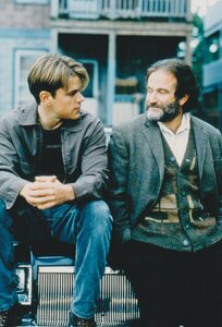 (ほぼA4サイズ) グッドウィルハンティング　マットデイモン　Good Will Hunting　写真　輸入 約20.3x30.5cm　tempo-s0066