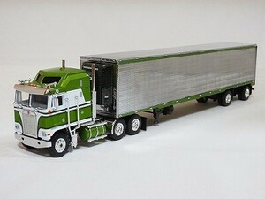 レア 1/64 Kenworth K100 Aerodyne DCP ダイキャストプロモーション ケンワース K-100エアロダイン ライトグリーン＆ホワイト ビッグ リグ