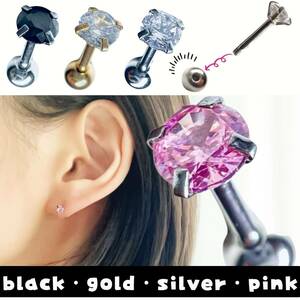  earrings the cheapest body attaching .. none gift 18G.. earrings peach recommendation 