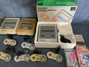 38【まとめ売り】Nintendo 任天堂 スーパーファミコン SHVC-001 モノポリー　なぞぷよ通　ご