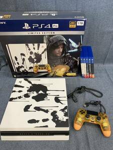 ①【まとめ売り】SONY ソニー PlayStation4 Pro CUH-7200B DEATH STRANDING モンハン ゴーストリコンデッドバイデイライト　ご