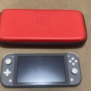 [美品] Nintendo 任天堂 ニンテンドー Switch スイッチ ライト ニンテンドースイッチライト グレー 