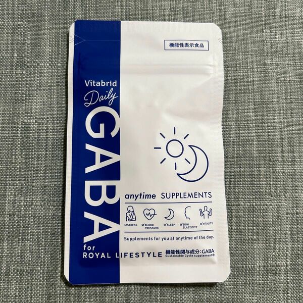 Vitabrid サプリメント GABA デイリーGABA デイリーギャバ　安眠　新品　睡眠　向上　改善　リラックス