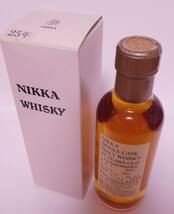 ★古酒☆ ニッカ 原酒　仙台宮城峡 蒸溜所限定 25年　180ml 59% ☆ NIKKA WHISKY MIYAGIKYO Single Cask 25 years old ☆_画像3