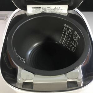 【送料無料】(050730G) TOSHIBA 東芝 RC-10VSR IH炊飯ジャー 年製 5.5合炊き 炊飯器 中古品 炎匠炊き 圧力IHの画像9