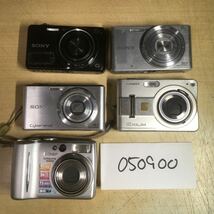 (050900C) SONY CASIO Nikon 各社 コンパクトデジタルカメラ ジャンク品 一式_画像1