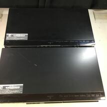 (051489FG) SHARP BD-HW51 /SHARP BD-HDW75 ブルーレイディスクレコーダー ジャンク品 2台セット_画像2