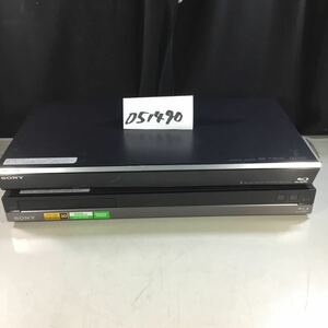 (051490F) SONY BDZ-EW500 /SONY BDZ-AT750W ブルーレイディスクレコーダー ジャンク品 2台セット