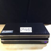 (051683F) SHARP BD-HDW75 ブルーレイディスクレコーダー ジャンク品 2台セット_画像1