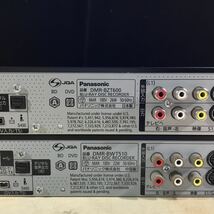 (051685F) Panasonic DMR-BWT510 / DMR-BZT600 ブルーレイディスクレコーダー ジャンク品 2台セット_画像4