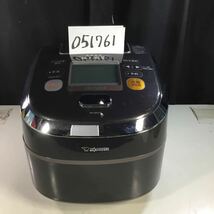 【送料無料】(051761G) ZOJIRUSHI 象印 NP-WI10 2016年製 圧力IH炊飯ジャー 5.5合炊き 極め羽釜 中古品_画像1