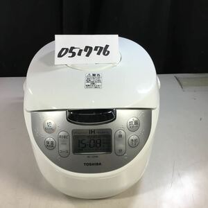 【送料無料】(051776G) TOSHIBA RC-10HK 2021年製　IH炊飯ジャー 5.5合炊き 中古品