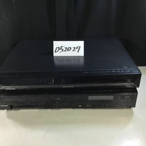 (052027G) TOSHIBA D-BZ500 /TOSHIBA RD-BZ710 ブルーレイディスクレコーダー ジャンク品 2台セット