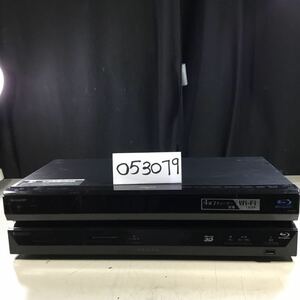 (053079F) TOSHIBA SD-BDT1 /SHARP BD- W500 ブルーレイディスクレコーダー ジャンク品 2台セット