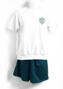  Ehime prefecture Matsuyama higashi high school woman gym uniform gym uniform / gym uniform /KANKO/ Matsuyama higashi 