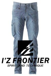 IZ FRONTIER (アイズフロンティア) No.7342 ストレッチ 3D カーゴパンツ カラー:ブルーヒッコリー サイズ:82