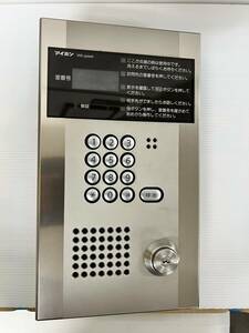 （JT2405）アイホン【VHX-DL/B-TS】集合玄関機 ジャンク　品　写真が全て