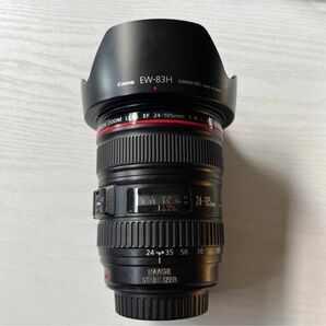 CANON EF24-105ｍｍ F4L IS USM フード付