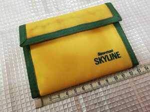 新品 未使用 スカイライン SKYLINE 財布 NISSAN 日産 純正品 純正オプション 非売品 ノベルティ R30 R31 R32 R33 R34 当時物 旧車 JDM 希少