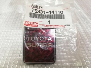 新品 未使用★旧品番 75331-14110★70スープラ SUPRA スープラ TOYOTA トヨタ 純正品 エンブレム 七宝焼き★MA70 GA70 JZA70 ターボA JZA80