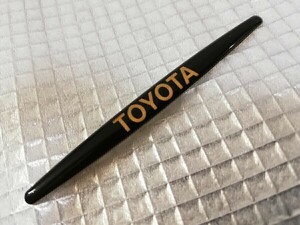 送料180円～★希少 未使用 新品 ナンバーフレーム エンブレム TOYOTA トヨタ 純正オプション OP 純正品 センチュリー セルシオ 当時物 旧車