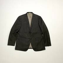 【輸入品】BALMAIN バルマン テーラードジャケット ダークグレー 総裏 シングル 紳士服　スーツ 古着卸　大量_画像1