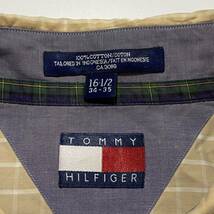 【US輸入品】トミーフィルフィガー Tommy Hilfiger チェック柄 ボタンダウンシャツ 長袖 碁盤格子　アメカジ 16 1/2 まとめ　大量_画像6