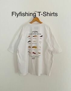 DANNY’S FLYFISHING コットンTシャツ/釣り/フライフィッシング/半袖/バックプリント/アダストリア ゆったり