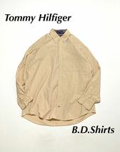 【US輸入品】トミーフィルフィガー Tommy Hilfiger チェック柄 ボタンダウンシャツ 長袖 碁盤格子　アメカジ 16 1/2 まとめ　大量_画像1