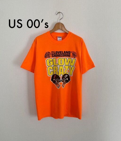 【US輸入品】GILDAN NCAA プリントTシャツ 半袖 古着 ビンテージ コットン ポリ 00’s Y2K ☆vintage古着激安大量出品中