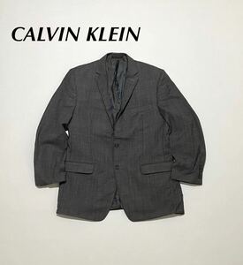 【輸入品】CALVIN KLEIN カルバンクライン テーラードジャケット 紳士服 スーツ グレー ウール　まとめ 卸　大量