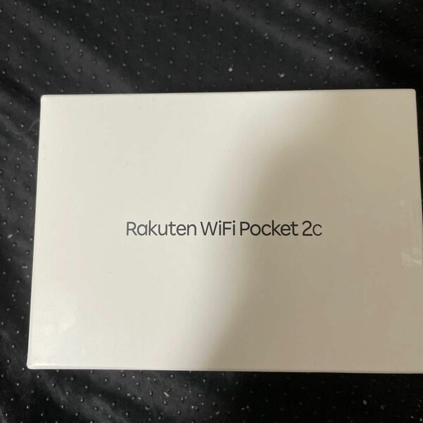 Rakuten WiFi Pocket 2C ZR03M モバイルルーター 楽天 ポケットWi-Fi 白 ホワイト付属品完備