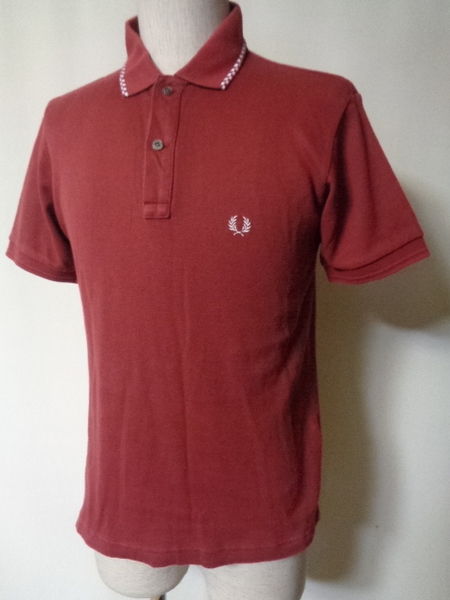 フレッドペリー FRED PERRY ポロシャツ 半袖 メンズ チェッカーボード ジャガード ピケ 日本企画