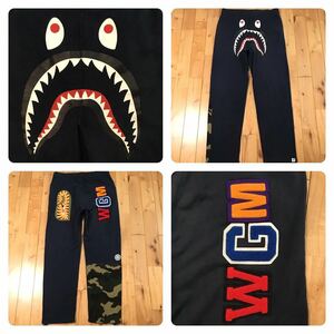 BAPE LAND 1周年記念 シャーク スウェットパンツ Lサイズ BAPE camo shark pants a bathing ape エイプ ベイプ アベイシングエイプ w6875