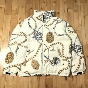 *2XL* BAPE JEWELS down jacket a bathing ape Puffer Down jacket Ape Bape A Bathing Ape XXL z48