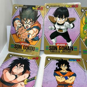 92-93 год подлинная вещь! Dragon Ball Carddas Bandai карта обычный карта Dragonball carddass Toriyama Akira Monkey King 6 шт. комплект 